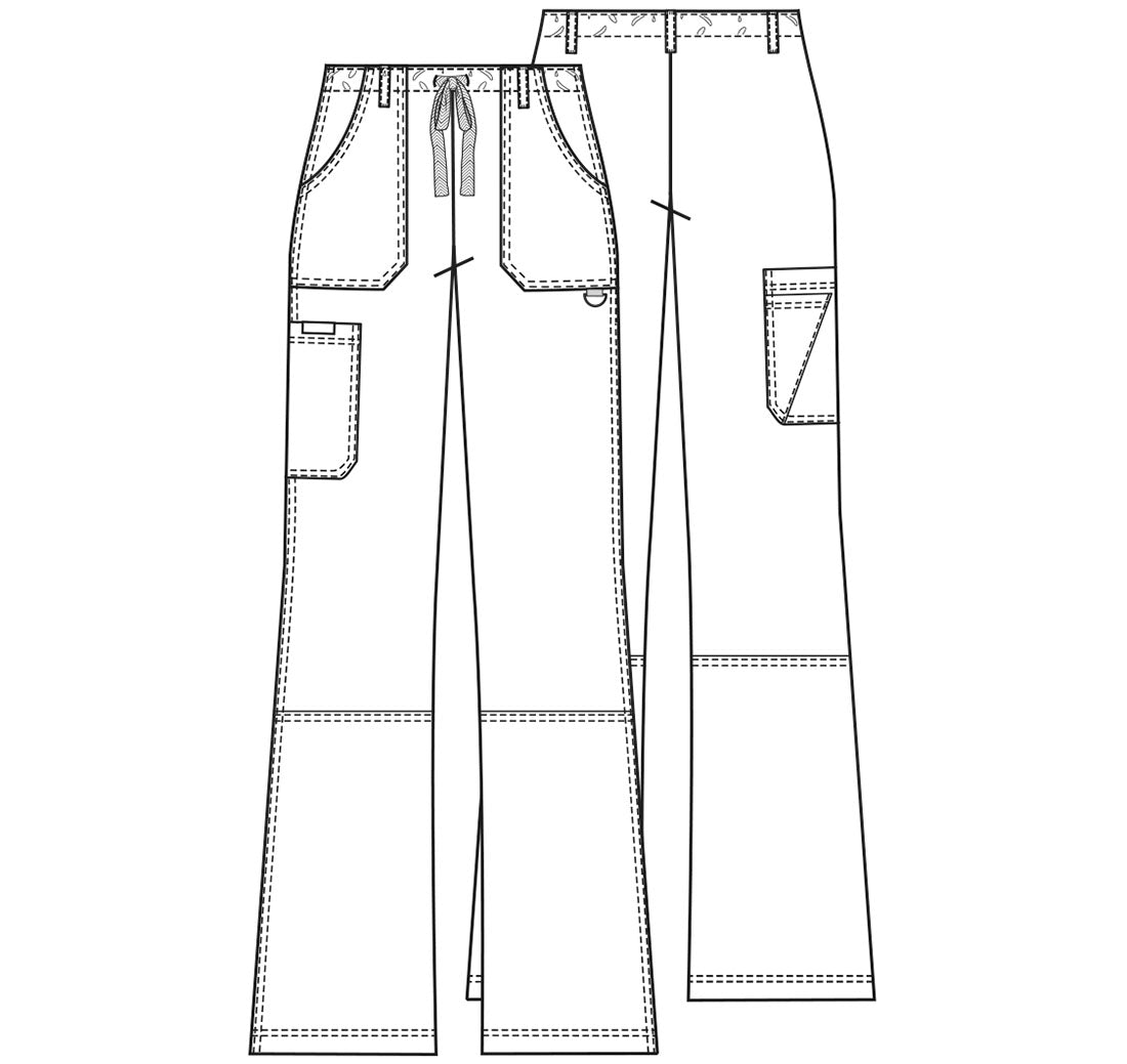 Drawstring Cargo Pant