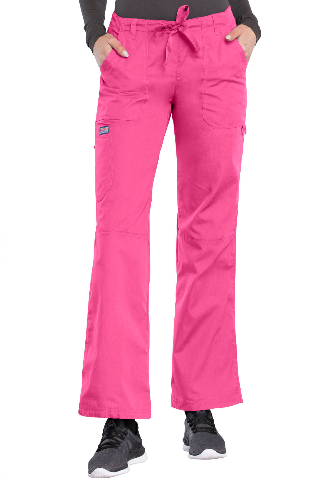 Cherokee Drawstring Cargo Scrub Pants 4020