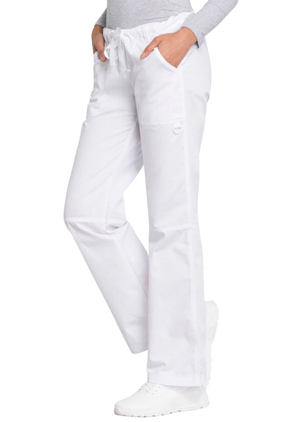 Cherokee Drawstring Cargo Scrub Pants 4020