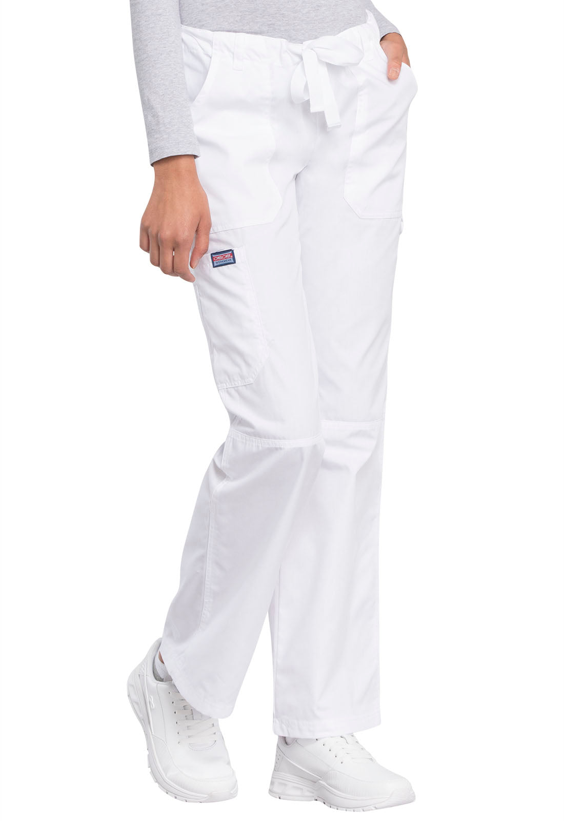 Cherokee Drawstring Cargo Scrub Pants 4020