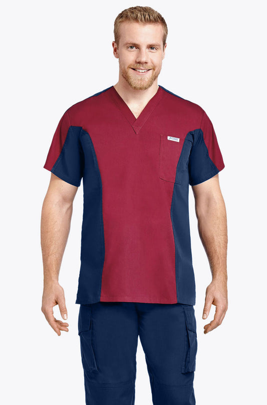 Medical, Men, Pants Men's Two Tone Scrub Top