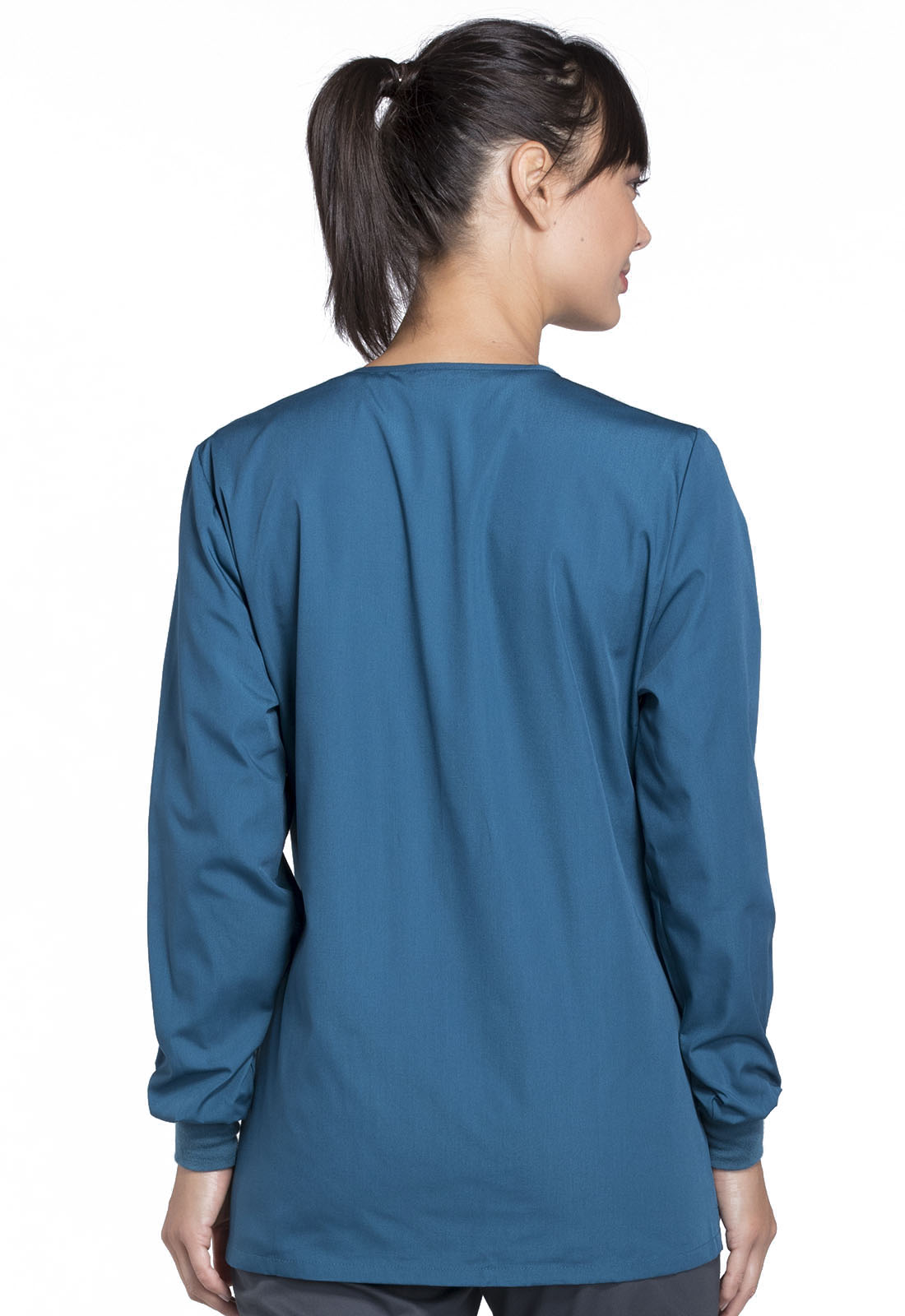 Women's Cardigan Warm-Up scrub Jacket