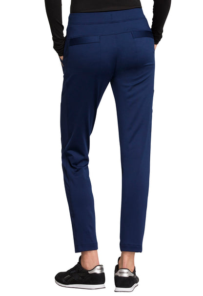 Mid Rise Tapered Leg Drawstring Pant