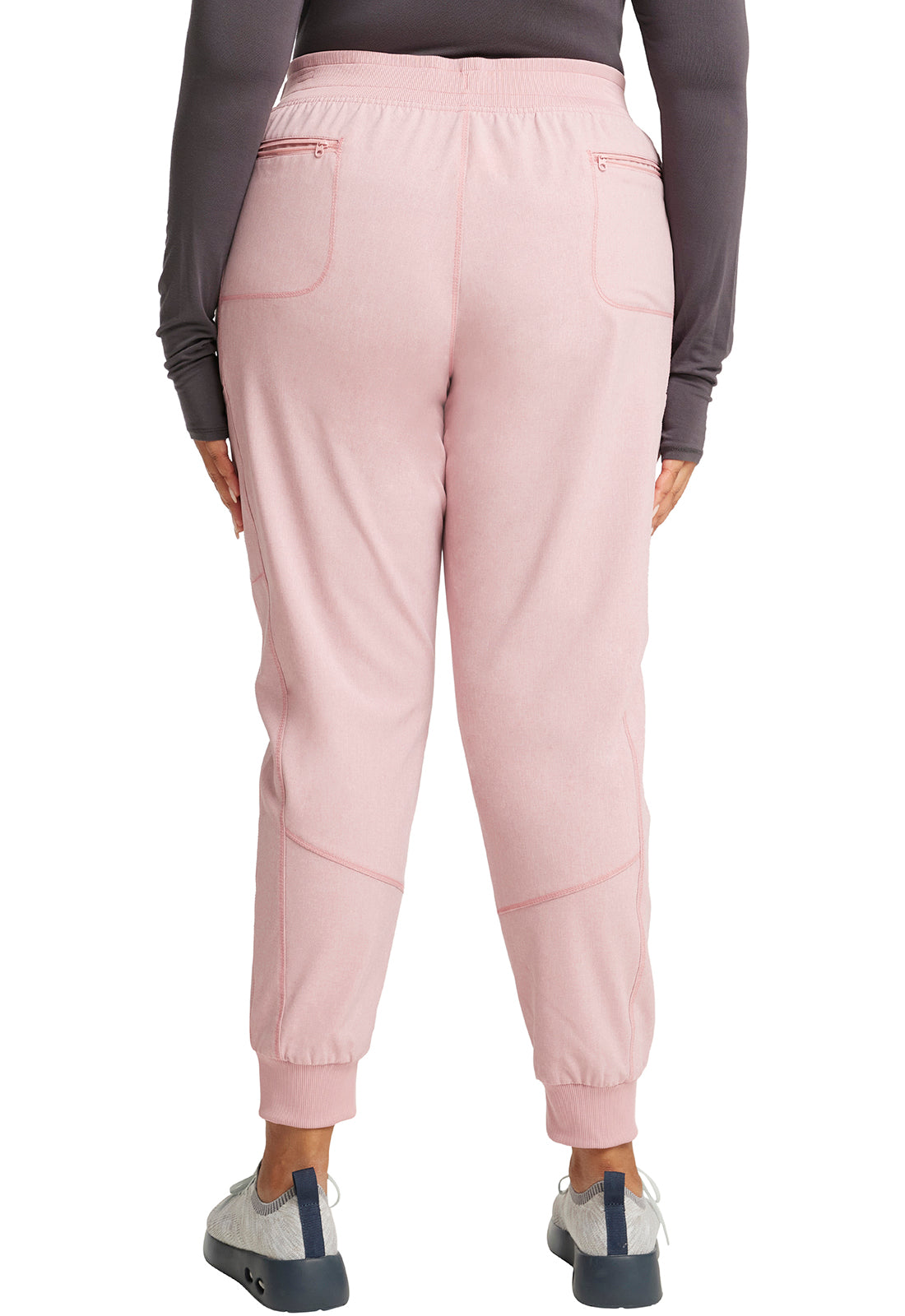 Mid Rise Jogger in Frosted Rose Heather Infinity CK080A FHRS