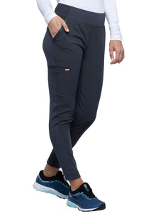 Mid-Rise Tapered Leg Pull-on Pant Tall
