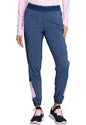 Medical, Pants, Women Mid Rise Jogger in Heather Navy