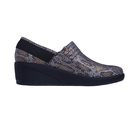 FINAL SALE, Medical, Shoes, Women Infinity Footwear Glide in Metallic Snake