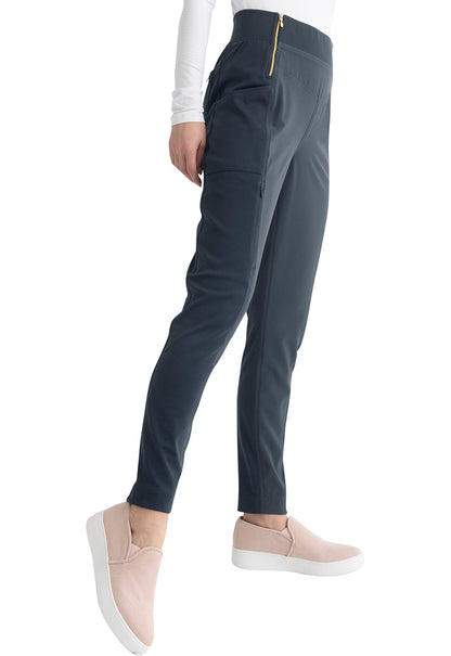 Rib Knit Waist Jogger Pant