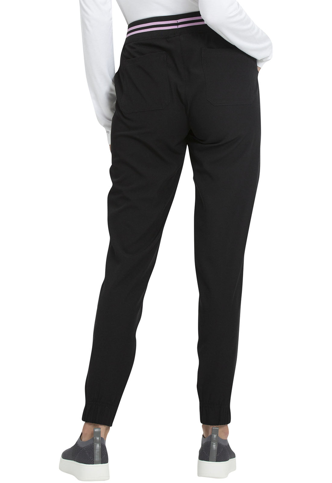 Rib Knit Waist Jogger Pant