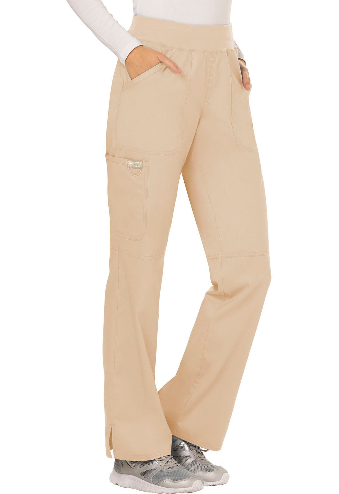 Mid Rise Straight Leg Pull-on Pant  WW110P Petite